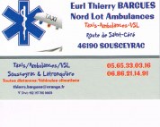 logo Thierry Bargues - Nord Lot Ambulances
