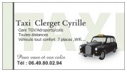 LOGO TAXI CLERGET CYRILLE