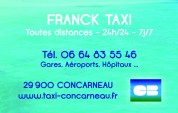 logo Franck Taxi Concarneau