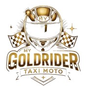 LOGO My goldrider taxi moto